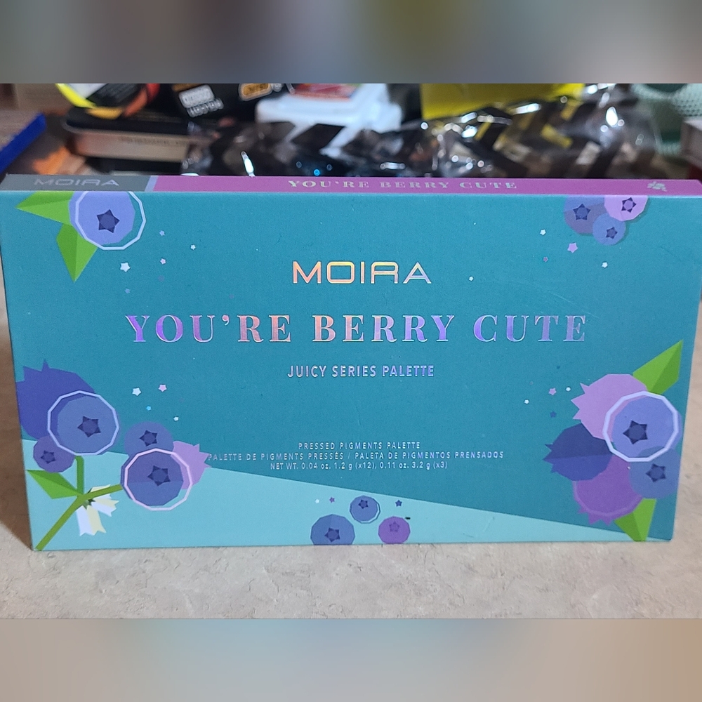 Moira You're Berry Cute Juicy Series Eyeshadow Palette NIB *Bundle for $8*